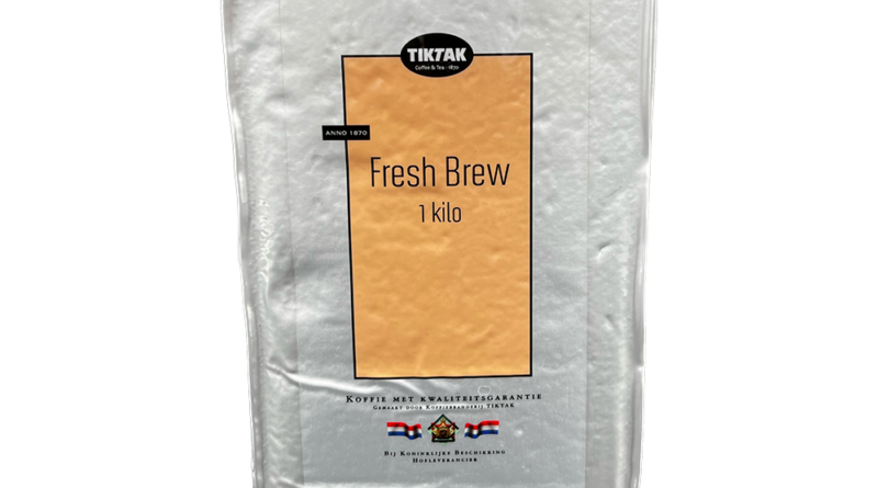 Goedkoop Tiktak Fresh Brew Extra - Gemalen automatenkoffie 1 KG bestellen