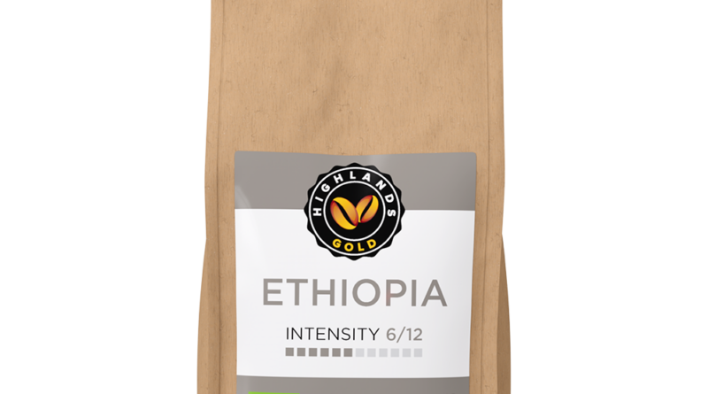 Goedkoop Highlands Gold Ethiopia - koffiebonen 250 GR bestellen