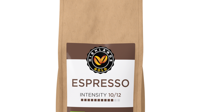 Goedkoop Highlands Gold Espresso - koffiebonen 250GR bestellen