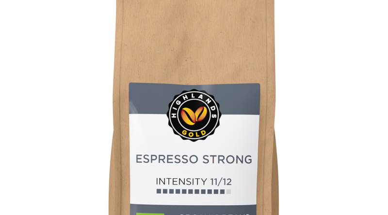 Goedkoop Highlands Gold Espresso Strong- koffiebonen 250 GR bestellen