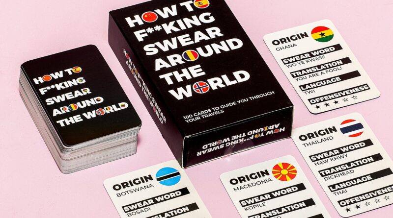 Lees alles over  How To Fucking Swear Around The World Kaarten en bestel deze goedkoop online